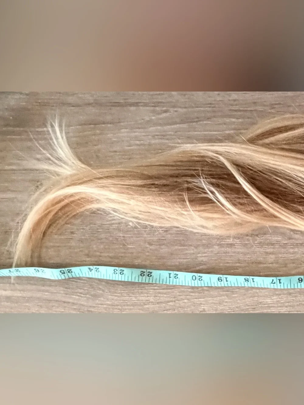 Blonde Long Straight Women's Wig with Subtle Highlights